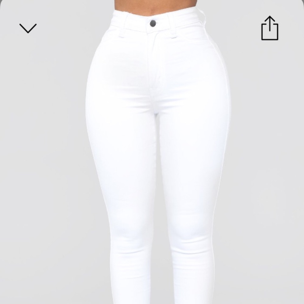 Classical high waisted jeans